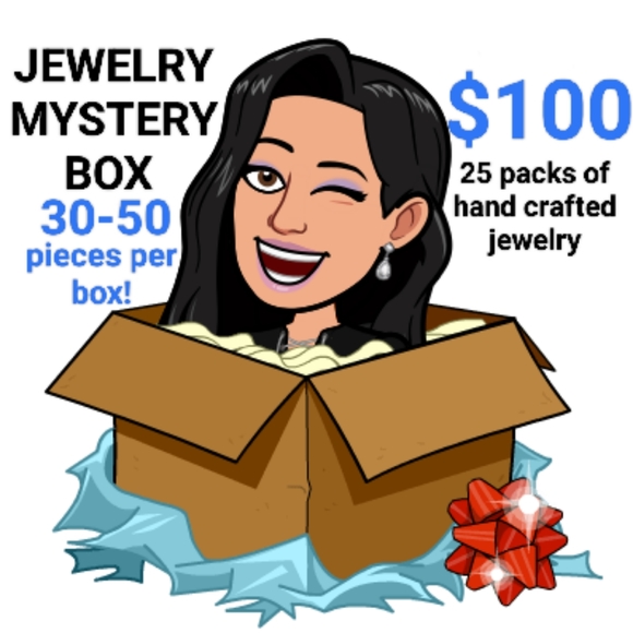 🆕 25 pack (30-50 piece) Jewelry Mystery Box: PRICE FIRM - Picture 1 of 16